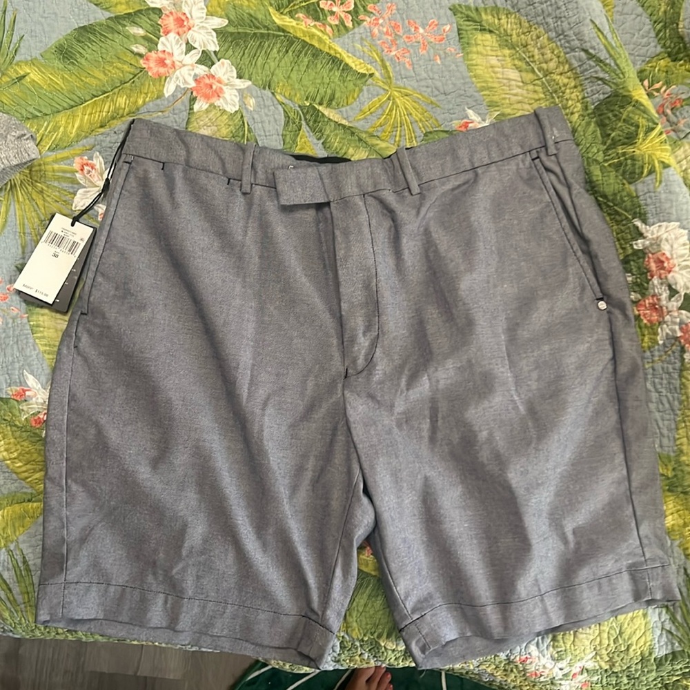 NWT RLX Ralph Lauren golf navy shorts size 38
